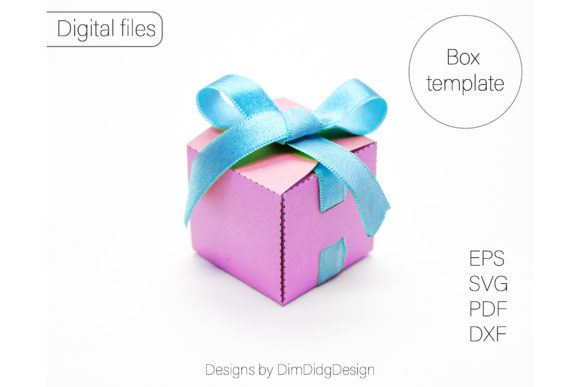 Box Svg Box Template 3D SVG