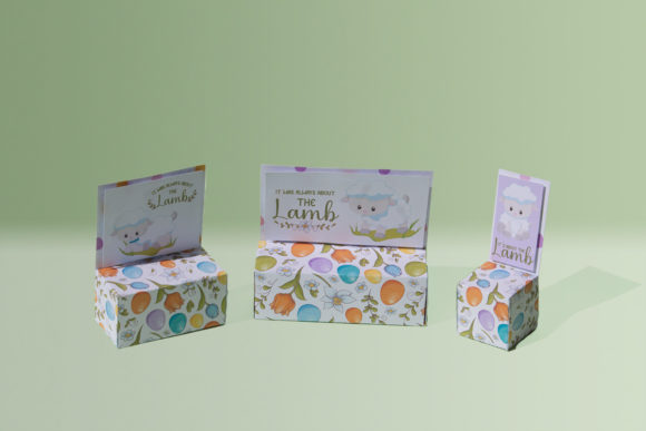 Chocolate Trio Box 3D SVG Gift Boxes