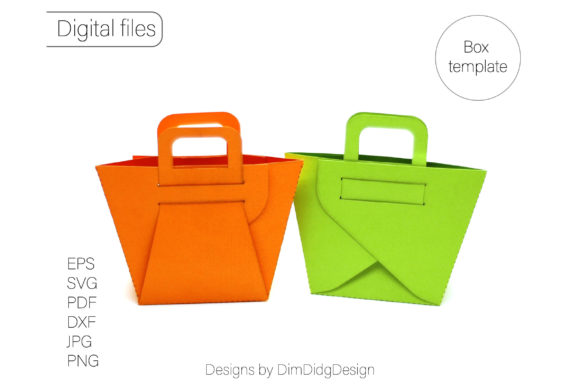 Gift Box, Handbag 3D SVG Objects