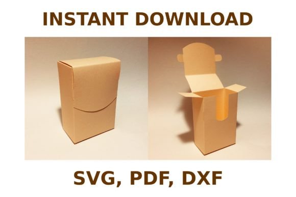 MTG Deck Box Template – 3D SVG Shapes