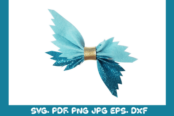 Pinch Hairbow Template SVG, PDF PD5