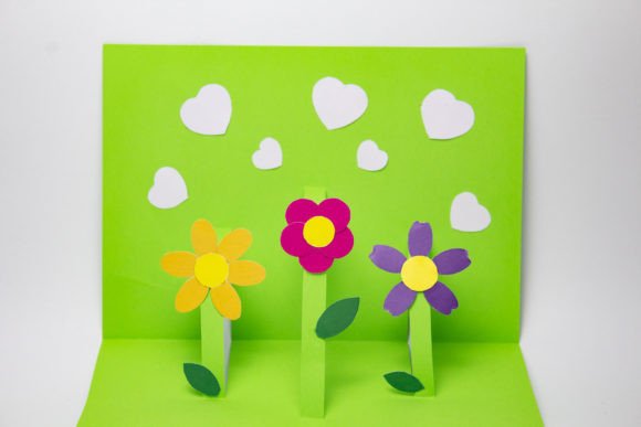Pop-up Card - Flowers