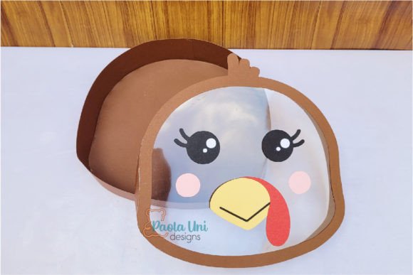 Thanksgiving Candy Holder 3D SVG Shapes