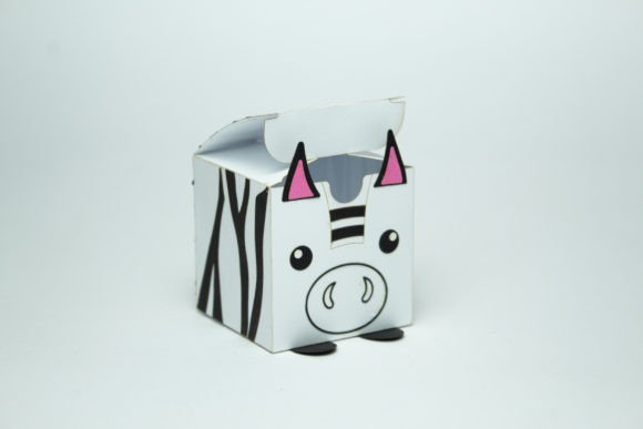Zebra Kids Favor Box